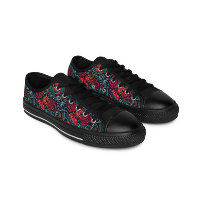 "Tattoos 'N Hearts" Low Top Kicks