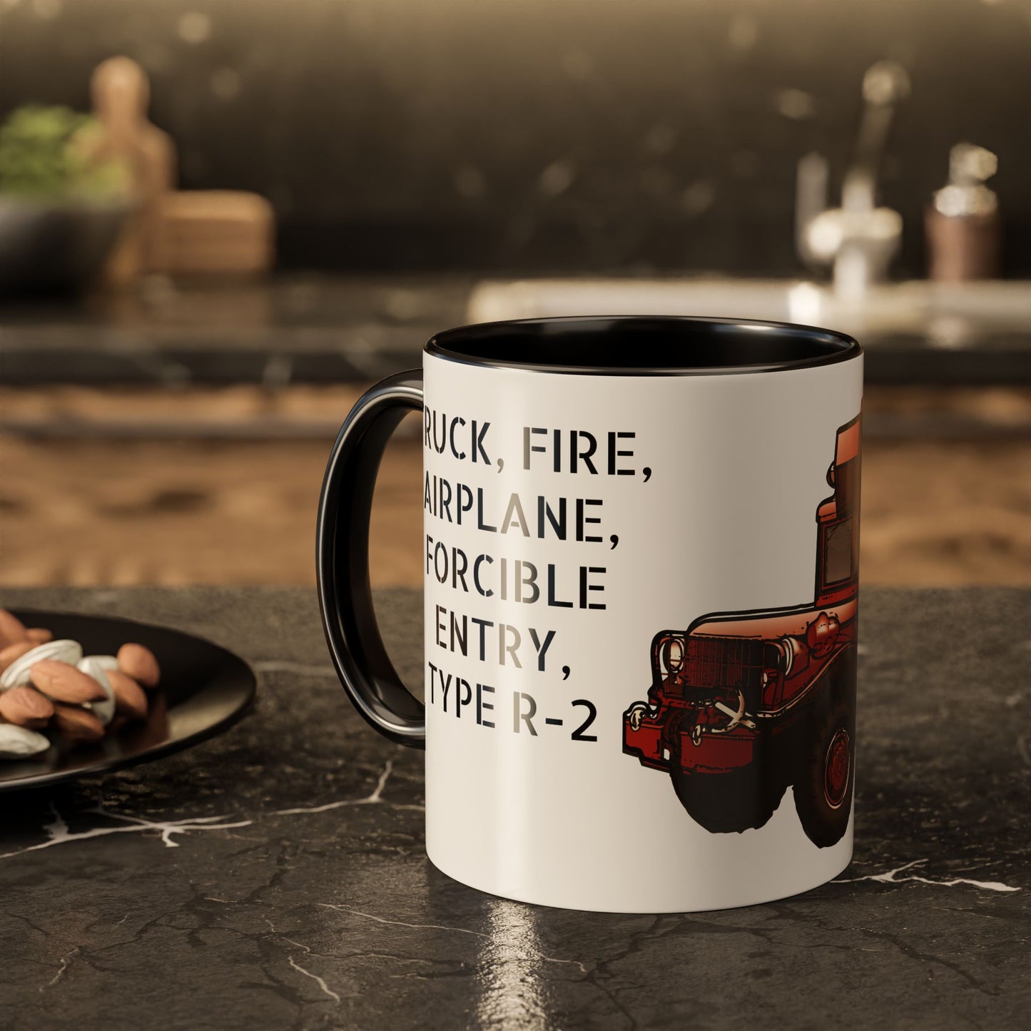 R-2 Crash Fire Rescue Coffee Mug by Island Vibes For Life
