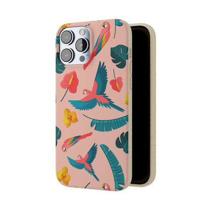 "Colorful Plumage"  Eco Biodegradable Phone Cases - iPhone and Galaxy