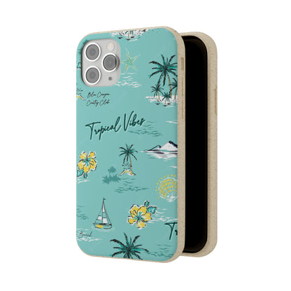 "Tropical Vibes" Eco Biodegradable Phone Cases - iPhone and Galaxy