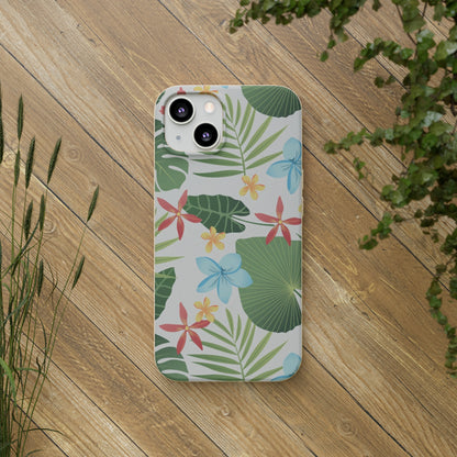 "Caribbean Leaf Carnival"  Eco Biodegradable Phone Cases - iPhone and Galaxy