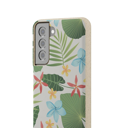 "Caribbean Leaf Carnival"  Eco Biodegradable Phone Cases - iPhone and Galaxy