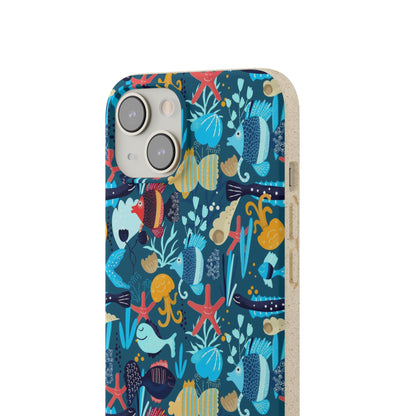 "Aqua Wonderland" Eco Biodegradable Cases - iPhone and Galaxy