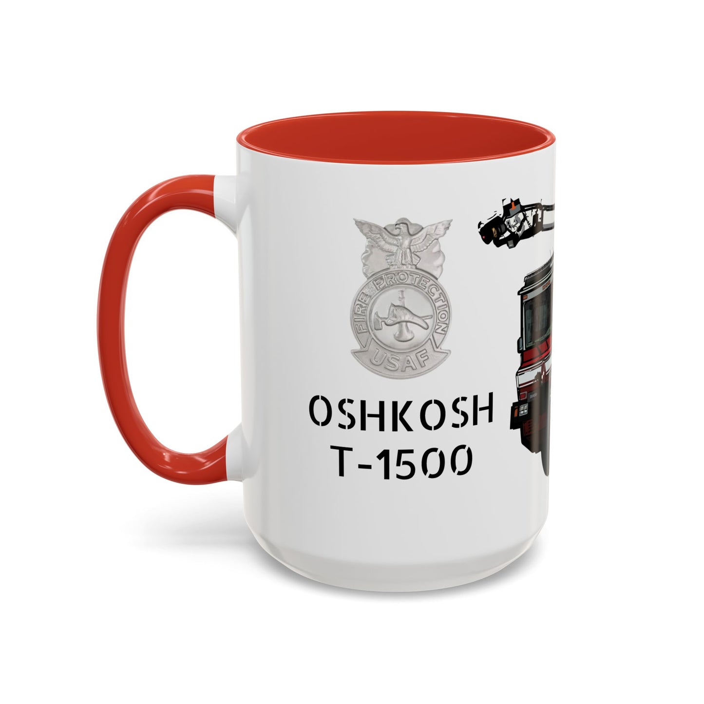 Oshkosh T-1500 “Air Guard Snozzle” Coffee Mug by Island Vibes For Life