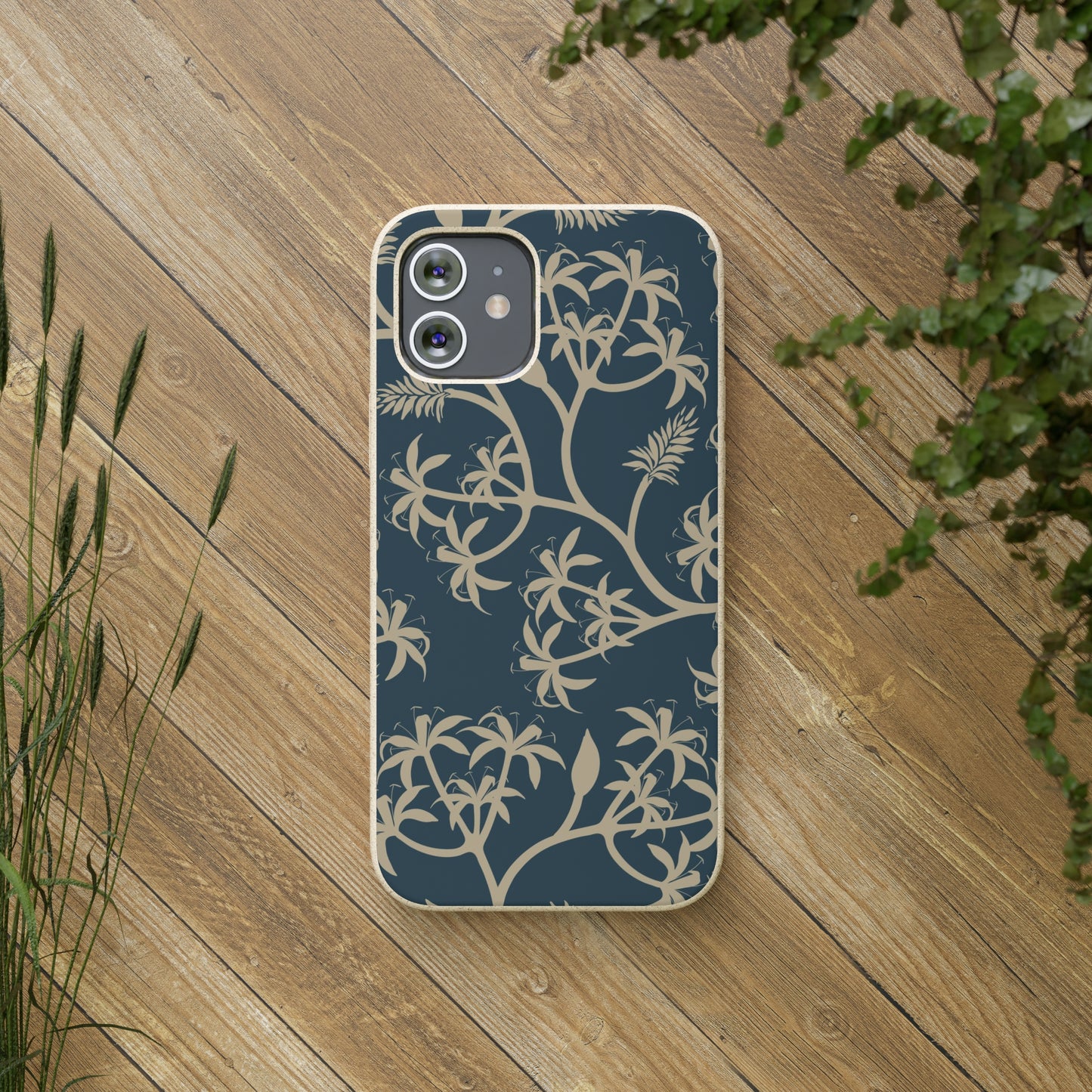 "Earthy Bluescape Oasis" Eco Biodegradable Cases - iPhone and Galaxy