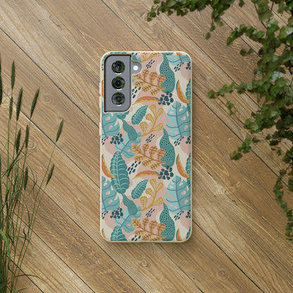 "Earthy Tropics Reverie" Eco Biodegradable Cases - iPhone and Galaxy