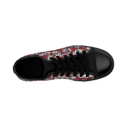 "Dia de Muertos in Roses" Women's Athletic Kicks