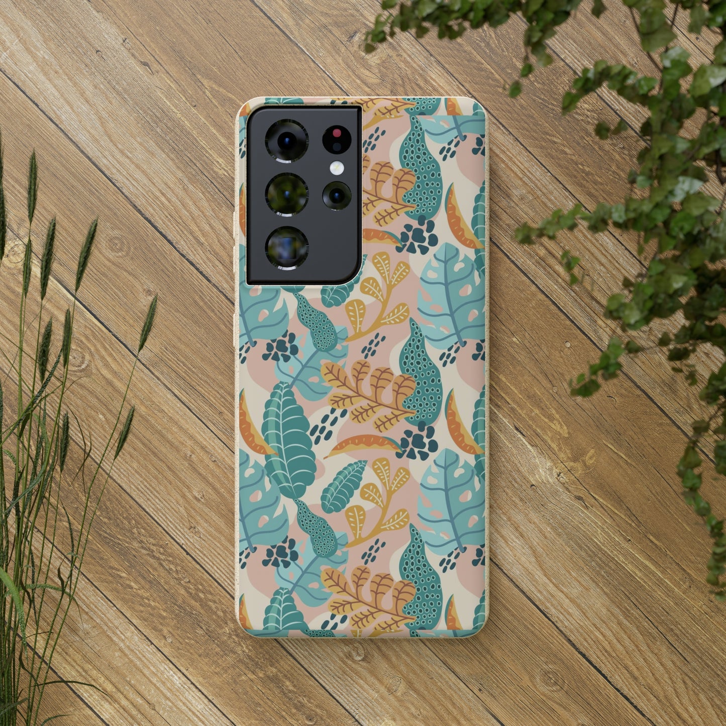 "Earthy Tropics Reverie" Eco Biodegradable Cases - iPhone and Galaxy