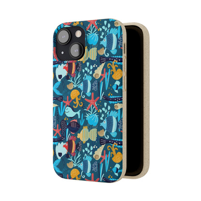 "Aqua Wonderland" Eco Biodegradable Cases - iPhone and Galaxy