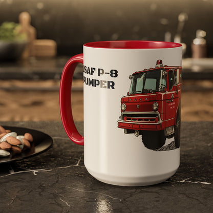 P-8 Pumper  Fundraiser Coffee Mug by Island Vibes For Life