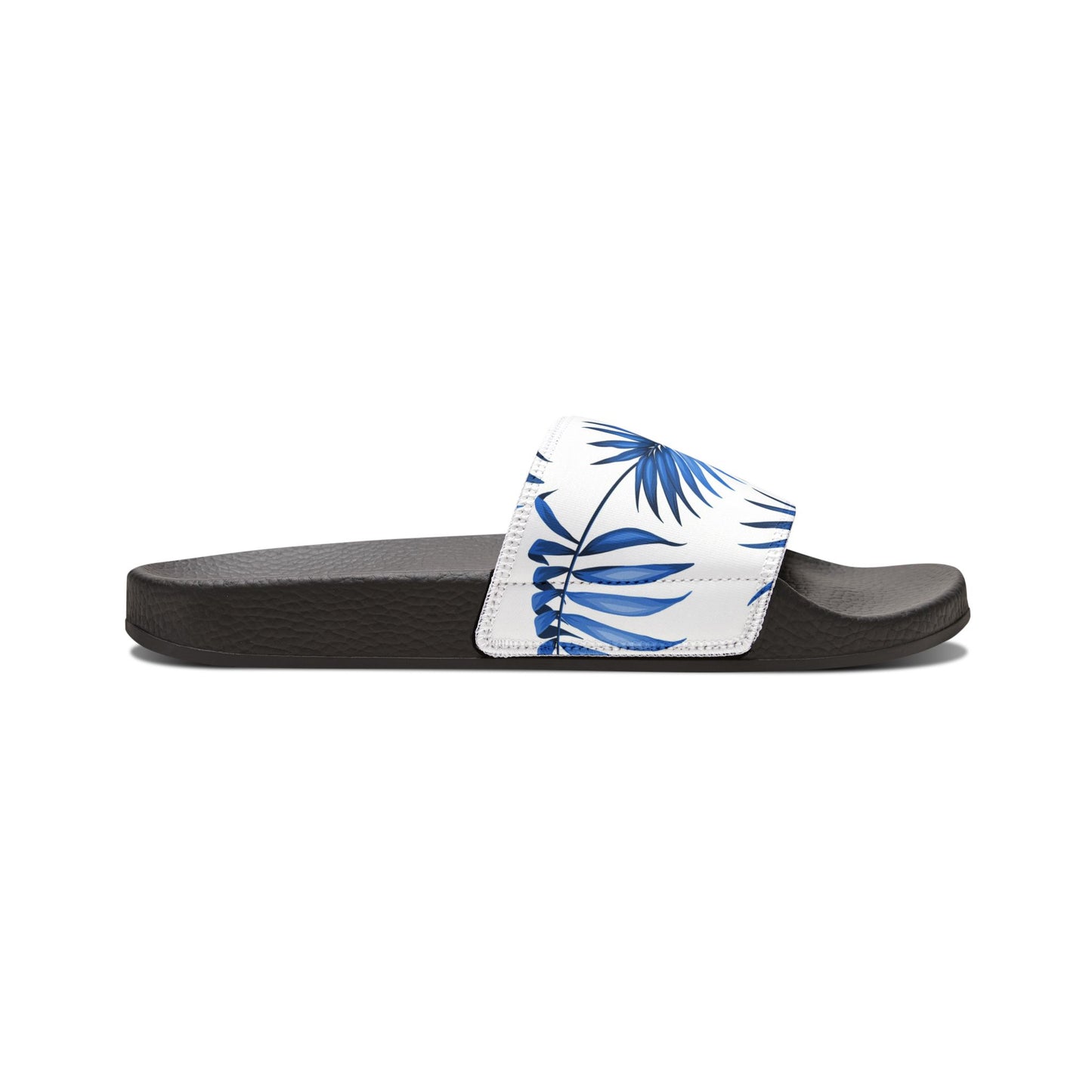 "Sapphire Palm Serenity" Men's Beach Sandals