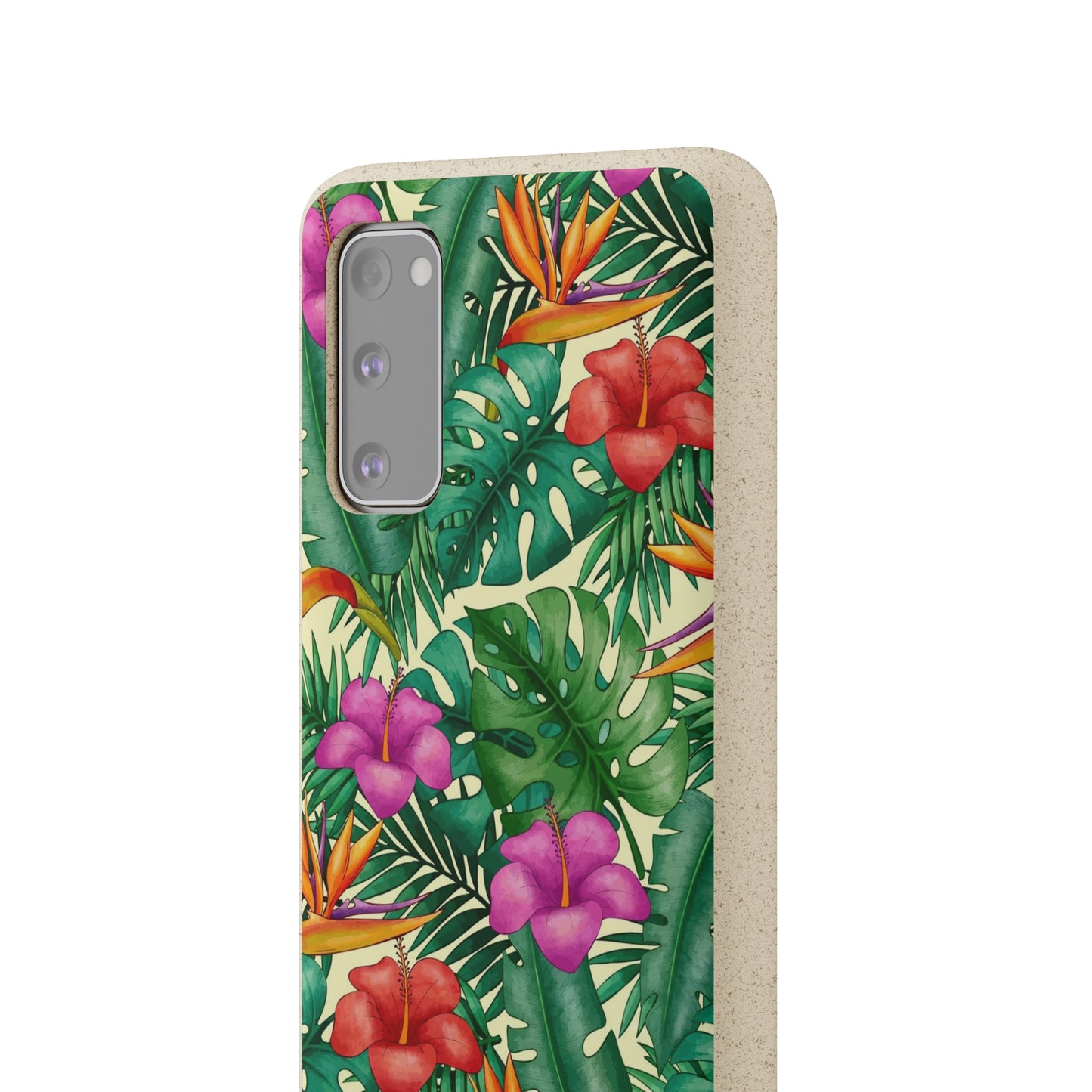 "Bird of Paradise Delight"  Eco Biodegradable Phone Cases - iPhone and Galaxy