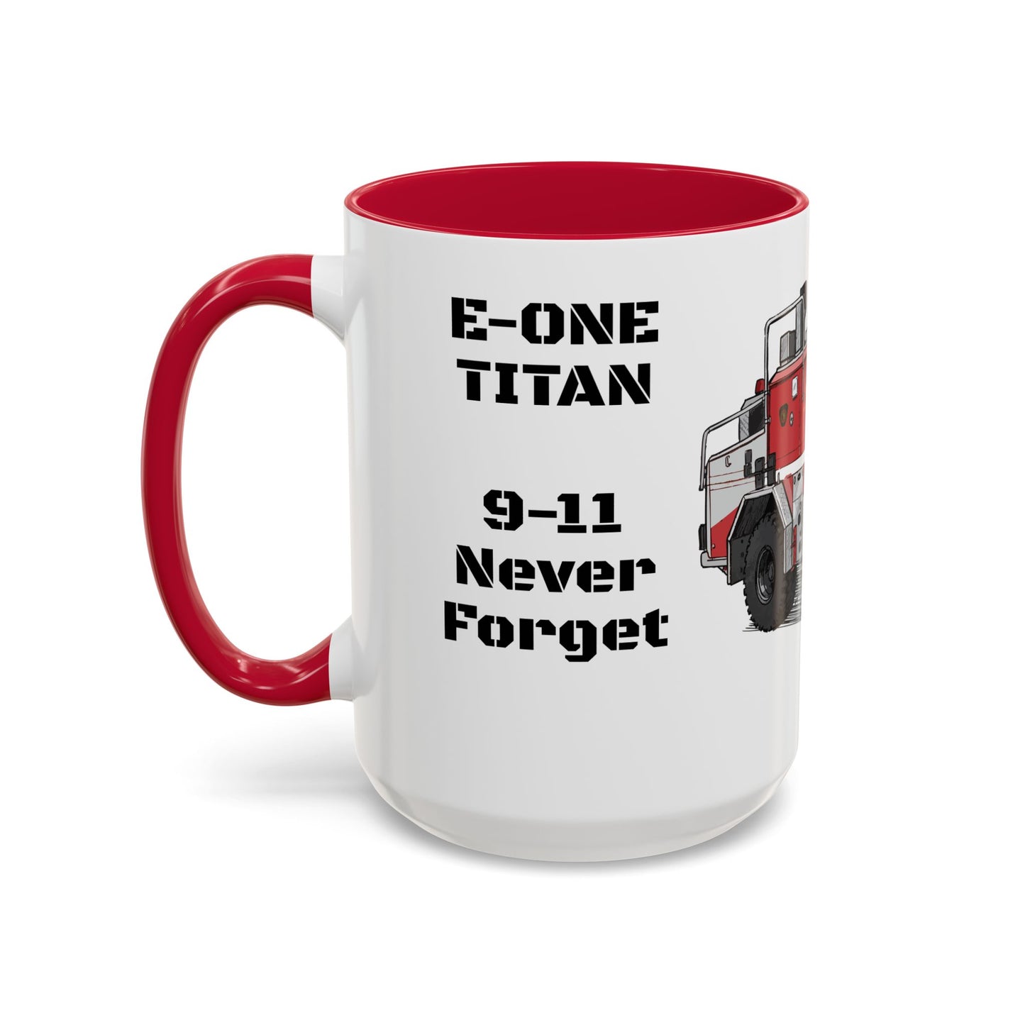 E-One Titan Foam 161 CFR Truck Fundraiser Coffee Mug by Island Vibes For Life