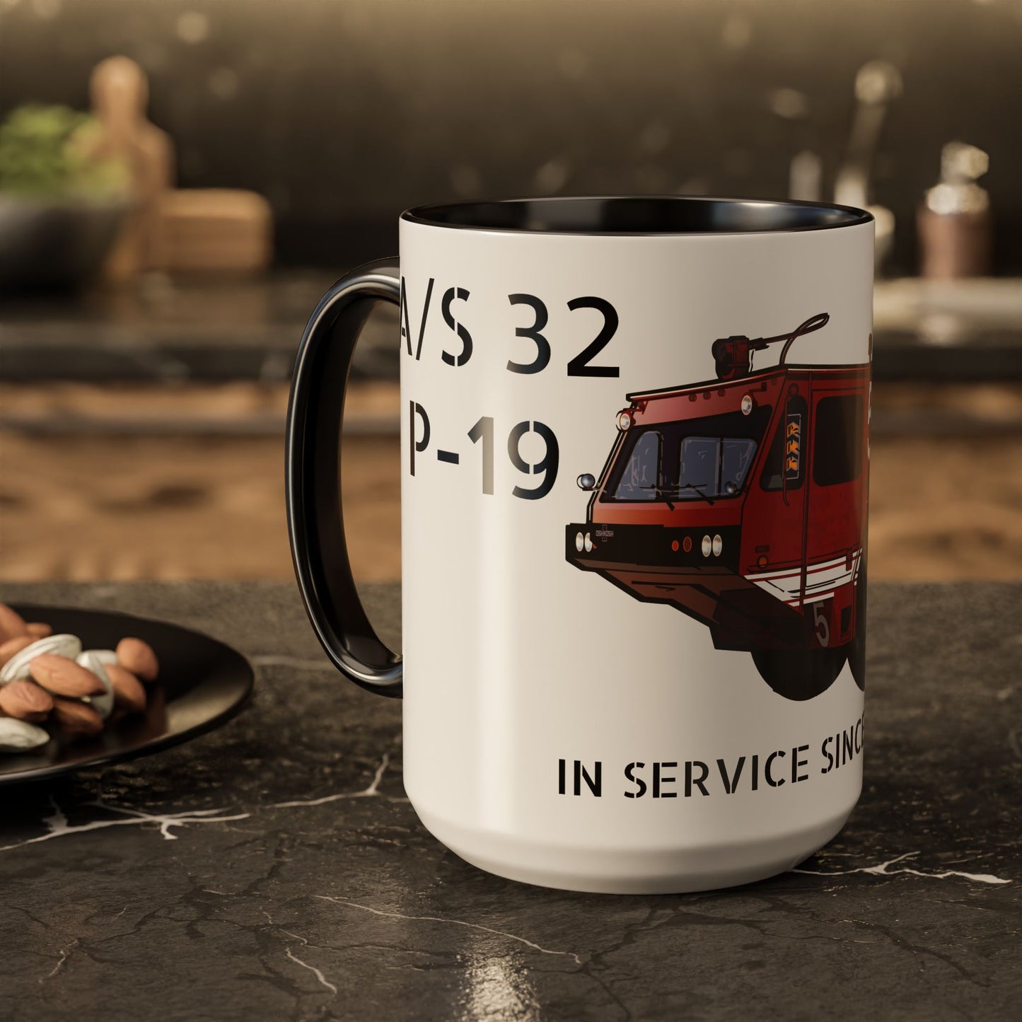 A/S 32 P-19 Crash Fire Rescue Coffee Mug by Island Vibes For Life