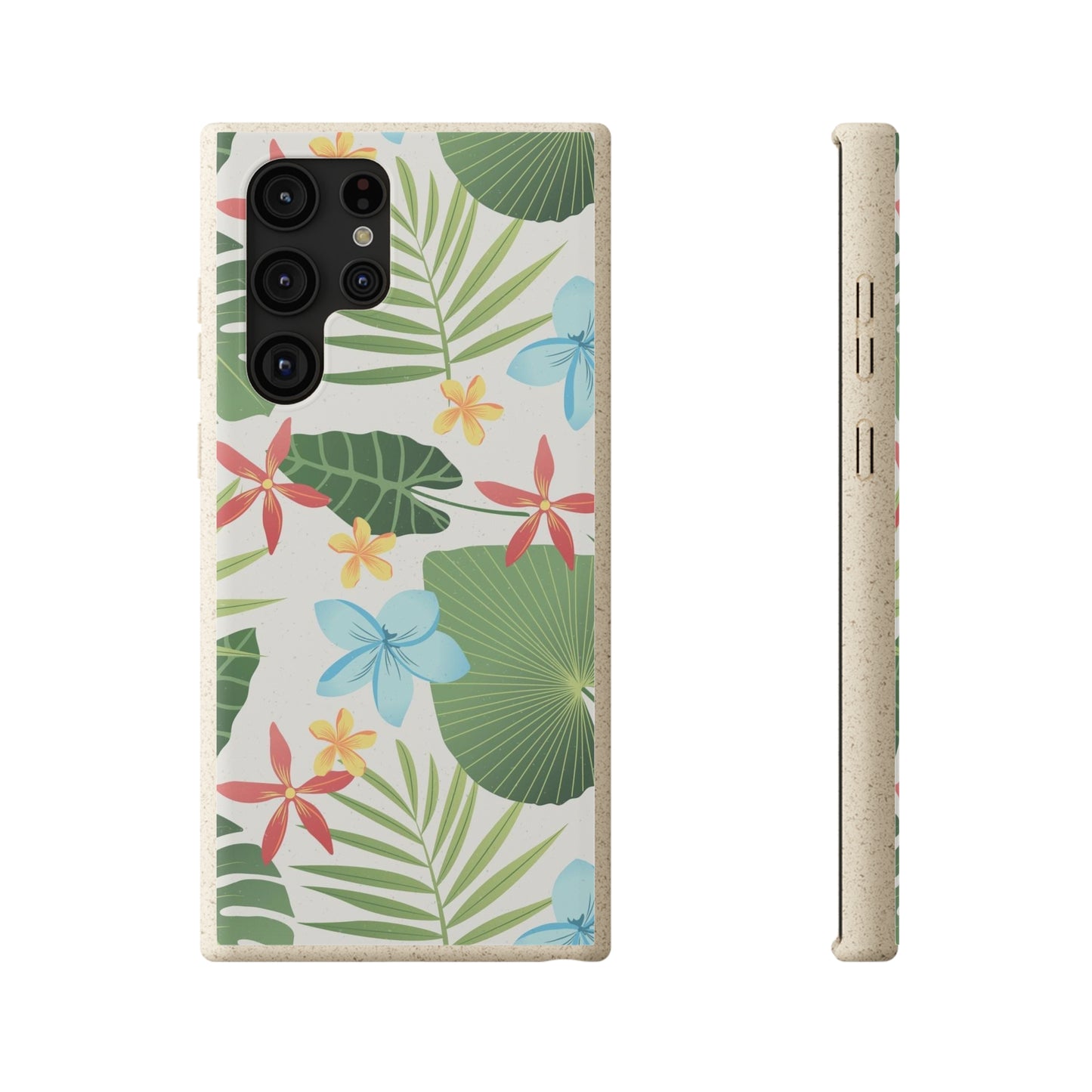 "Caribbean Leaf Carnival"  Eco Biodegradable Phone Cases - iPhone and Galaxy