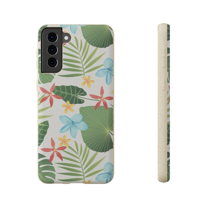 "Caribbean Leaf Carnival"  Eco Biodegradable Phone Cases - iPhone and Galaxy