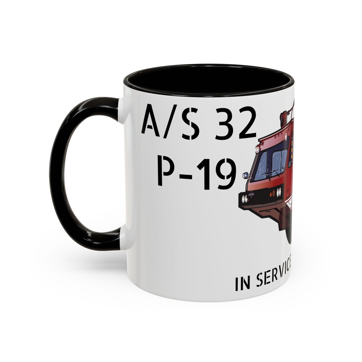 A/S 32 P-19 Crash Fire Rescue Coffee Mug by Island Vibes For Life