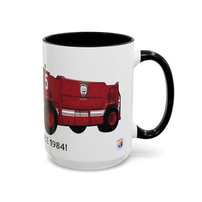 A/S 32 P-19 Crash Fire Rescue Coffee Mug by Island Vibes For Life