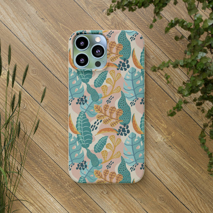 "Earthy Tropics Reverie" Eco Biodegradable Cases - iPhone and Galaxy