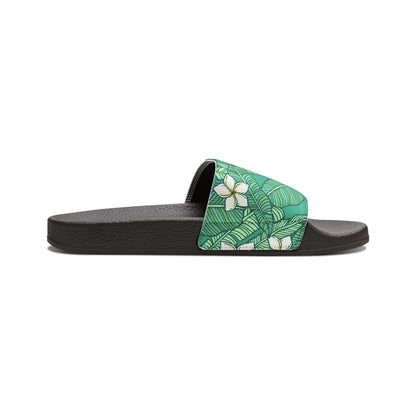 "Jasmine Palm Paradise" Women's Beach Sandals