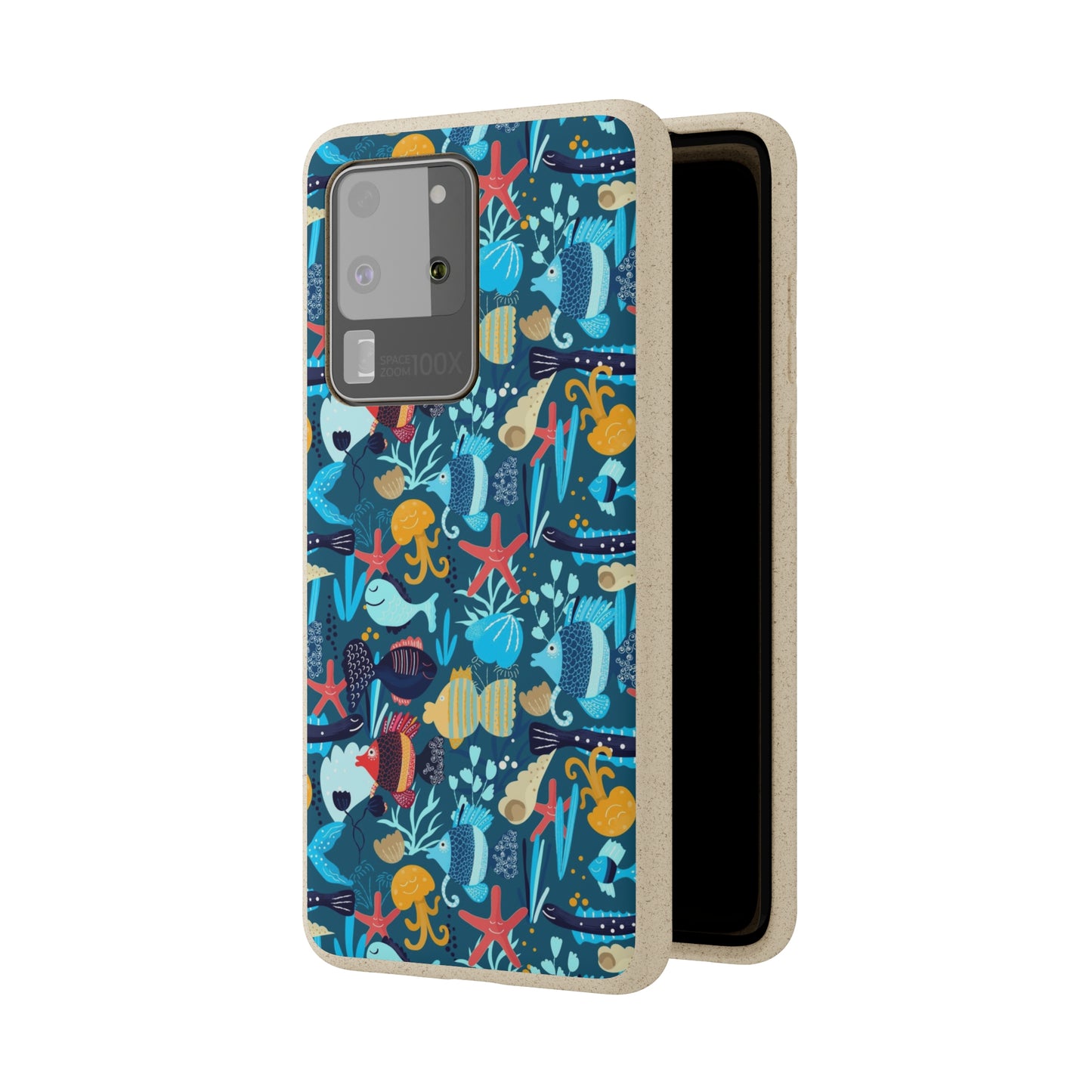 "Aqua Wonderland" Eco Biodegradable Cases - iPhone and Galaxy