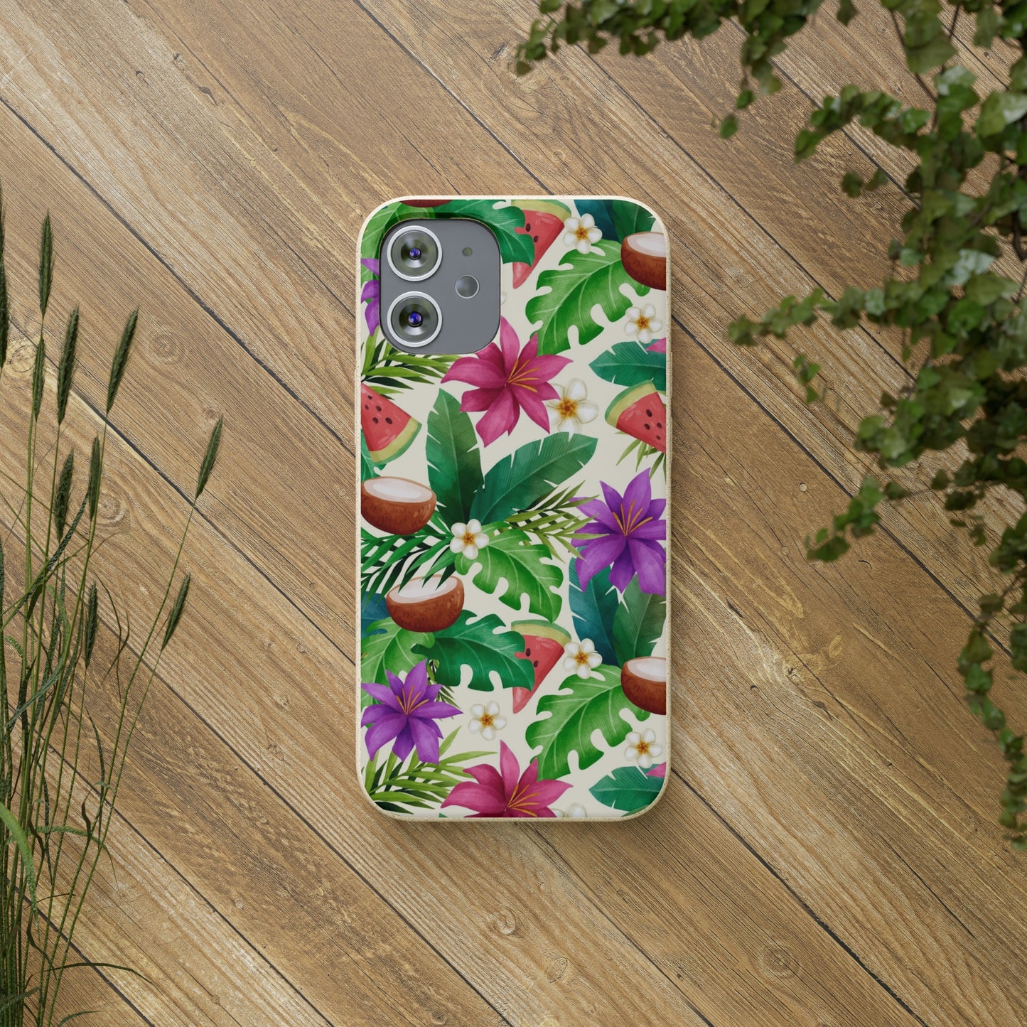 "Exotic Fruit Blossom" Eco Biodegradable Cases - iPhone and Galaxy