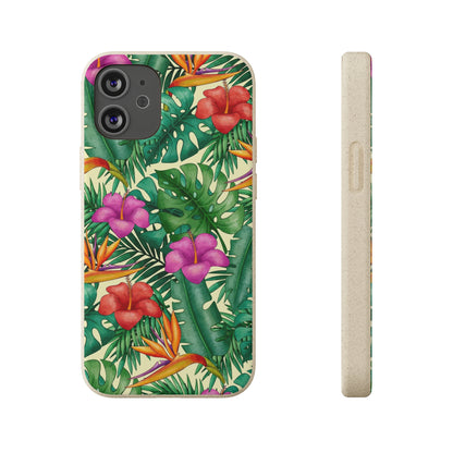 "Bird of Paradise Delight"  Eco Biodegradable Phone Cases - iPhone and Galaxy