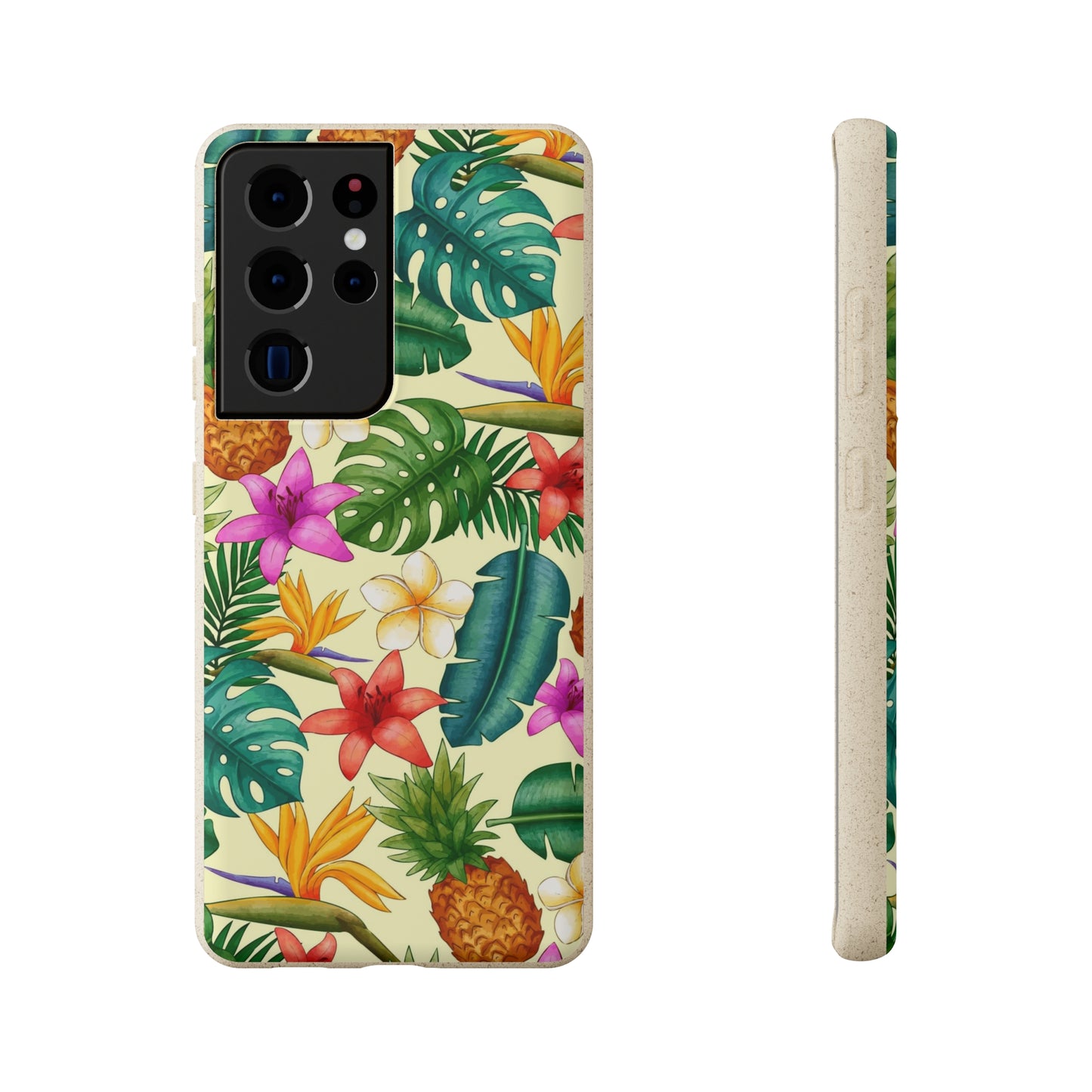 "Pineapple Infused" Eco Biodegradable Phone Cases -iPhone and Galaxy