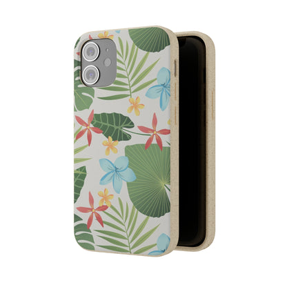 "Caribbean Leaf Carnival"  Eco Biodegradable Phone Cases - iPhone and Galaxy