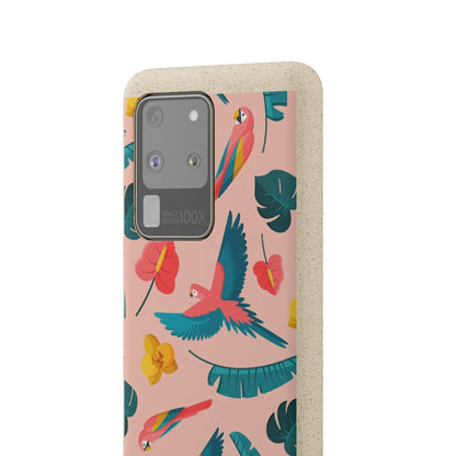 "Colorful Plumage"  Eco Biodegradable Phone Cases - iPhone and Galaxy