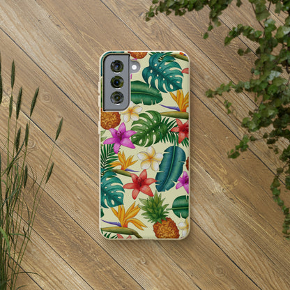 "Pineapple Infused" Eco Biodegradable Phone Cases -iPhone and Galaxy