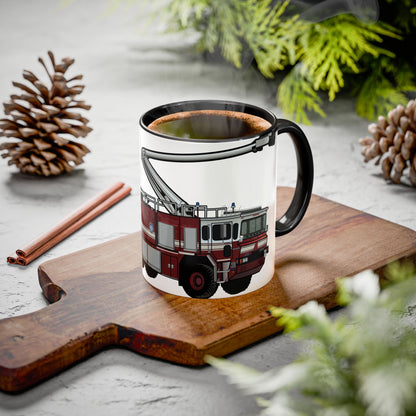 Oshkosh T-3000 Crash Fire Rescue Coffee Mug by Island Vibes For Life