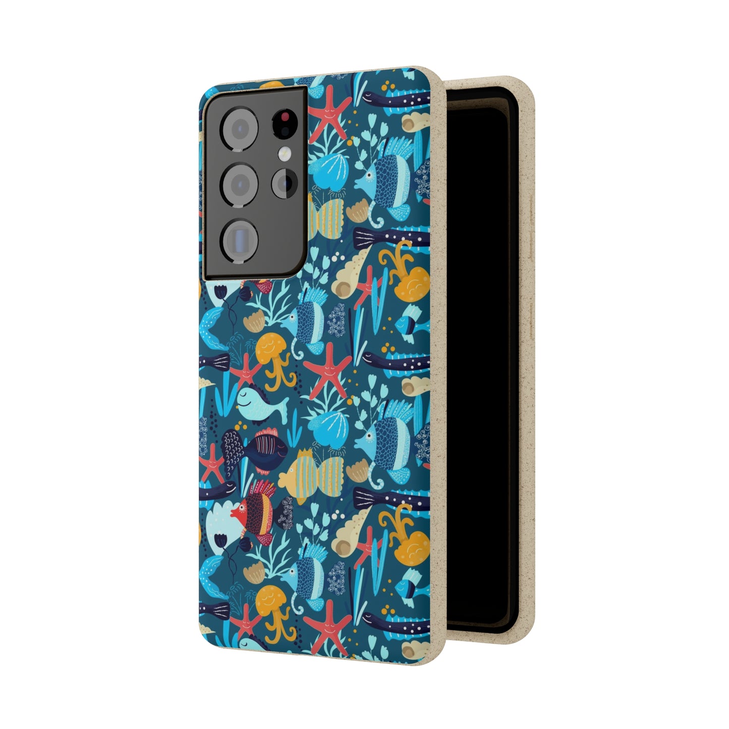 "Aqua Wonderland" Eco Biodegradable Cases - iPhone and Galaxy