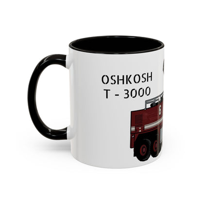 Oshkosh T-3000 Crash Fire Rescue Coffee Mug by Island Vibes For Life