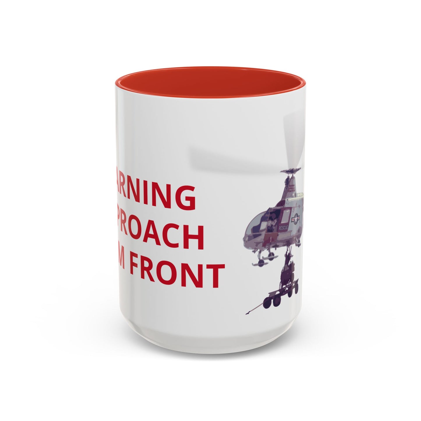 HH-43 Rescue Coffee Mug -  USAF ARFF Huskie Helicopter Mug exclusive by Island Vibes For Life V2