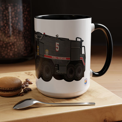 A/S 32 P-23 “Drive It Till the Wheels Fall Off” Crash Fire Rescue Coffee Mug by Island Vibes For Life