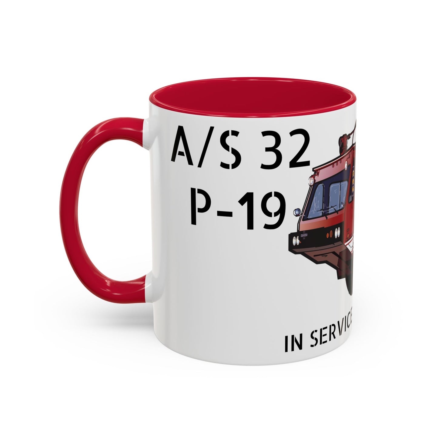 A/S 32 P-19 Crash Fire Rescue Coffee Mug by Island Vibes For Life