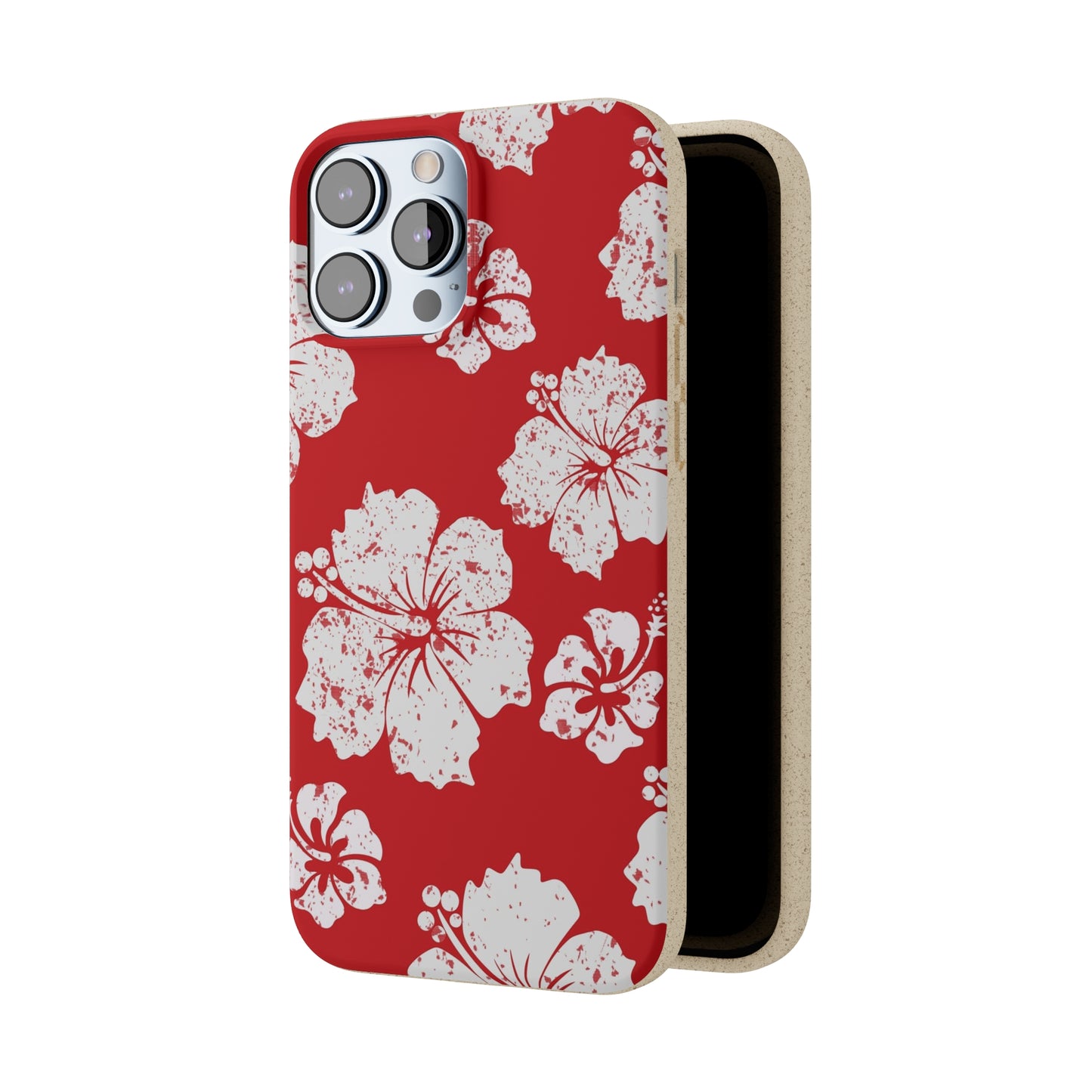 "Hibiscus Hues" Eco Biodegradable Phone Cases - iPhone and Galaxy