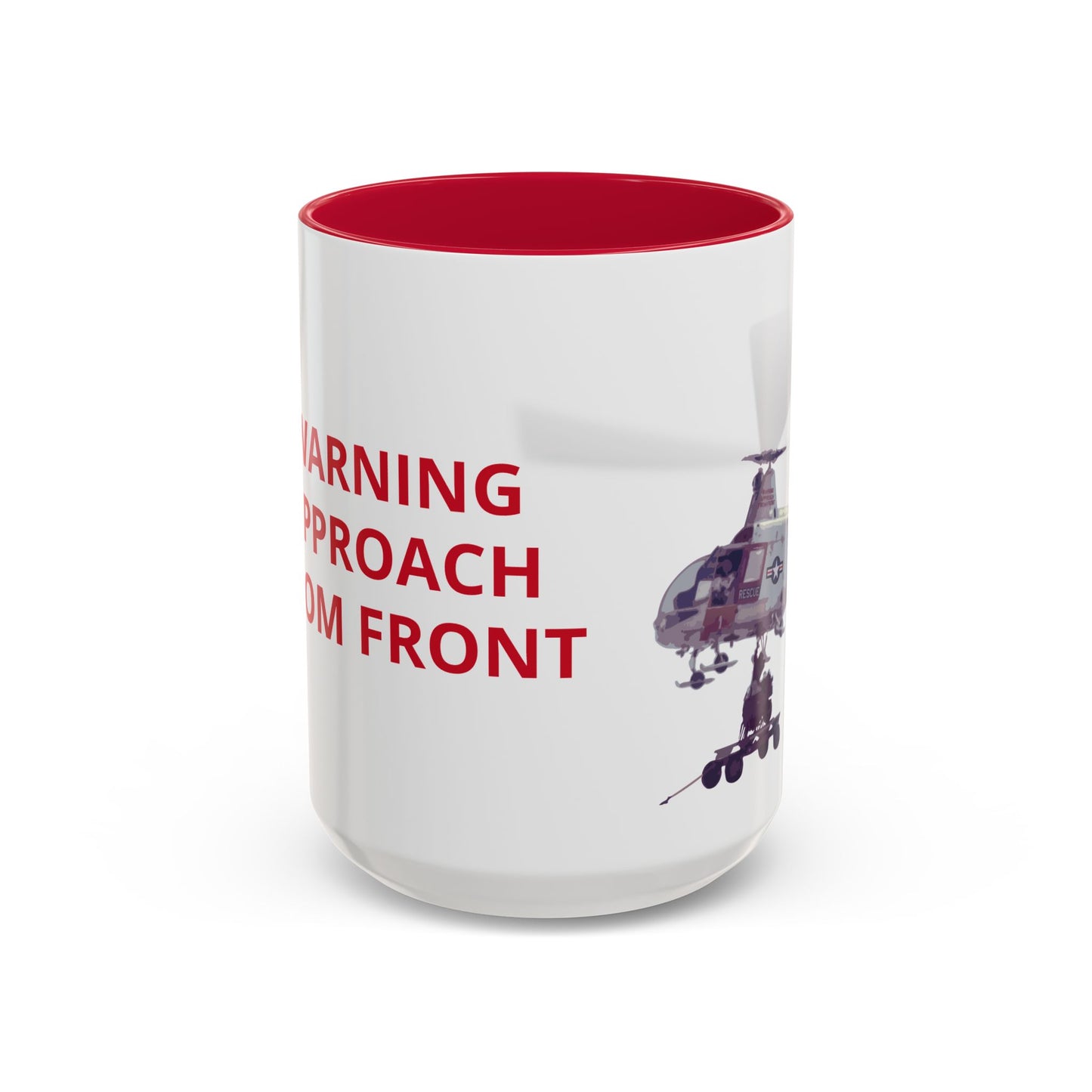 HH-43 Rescue Coffee Mug -  USAF ARFF Huskie Helicopter Mug exclusive by Island Vibes For Life V2