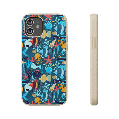 "Aqua Wonderland" Eco Biodegradable Cases - iPhone and Galaxy