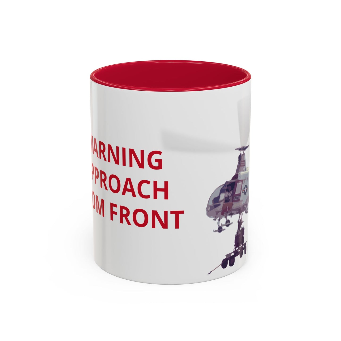 HH-43 Rescue Coffee Mug -  USAF ARFF Huskie Helicopter Mug exclusive by Island Vibes For Life V2