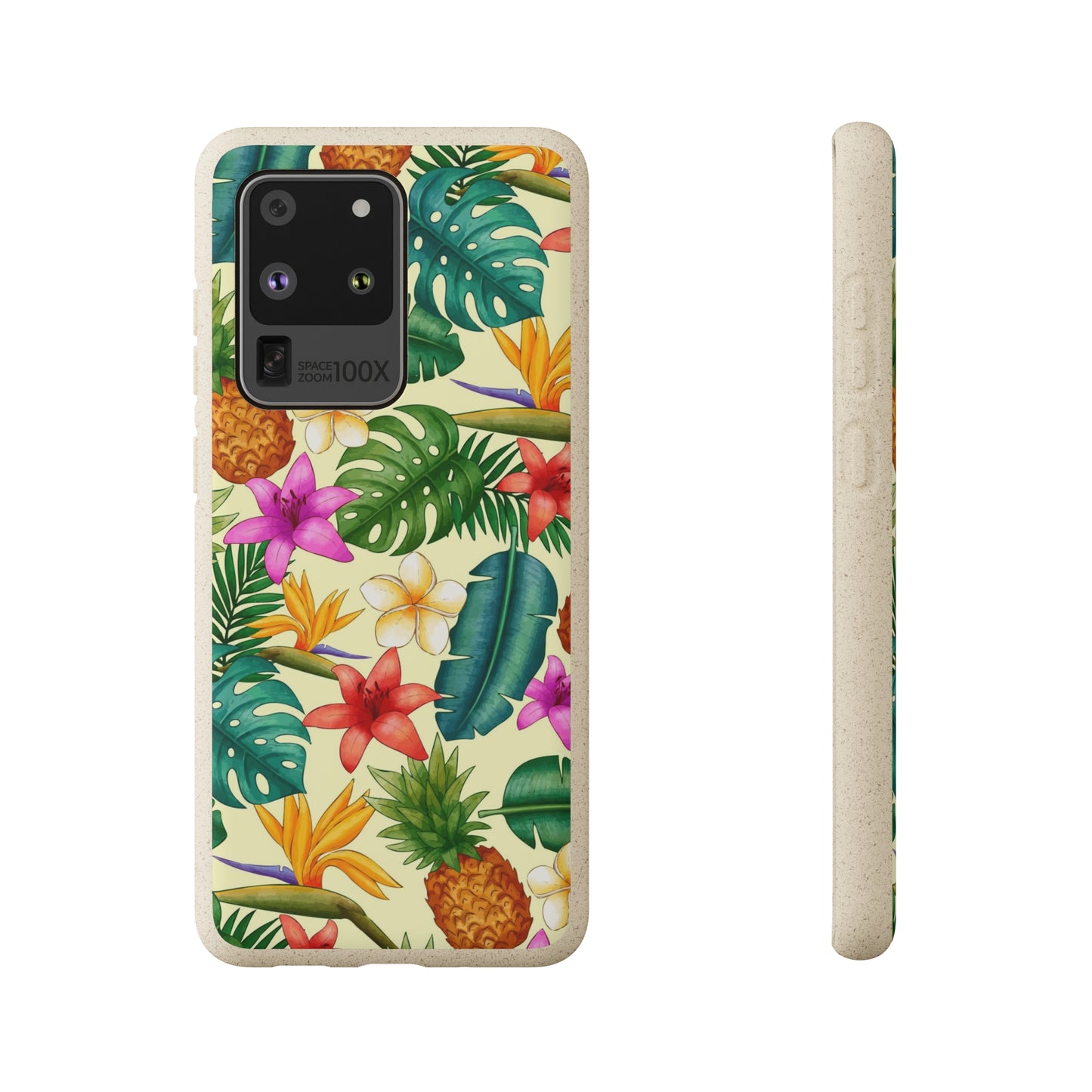 "Pineapple Infused" Eco Biodegradable Phone Cases -iPhone and Galaxy