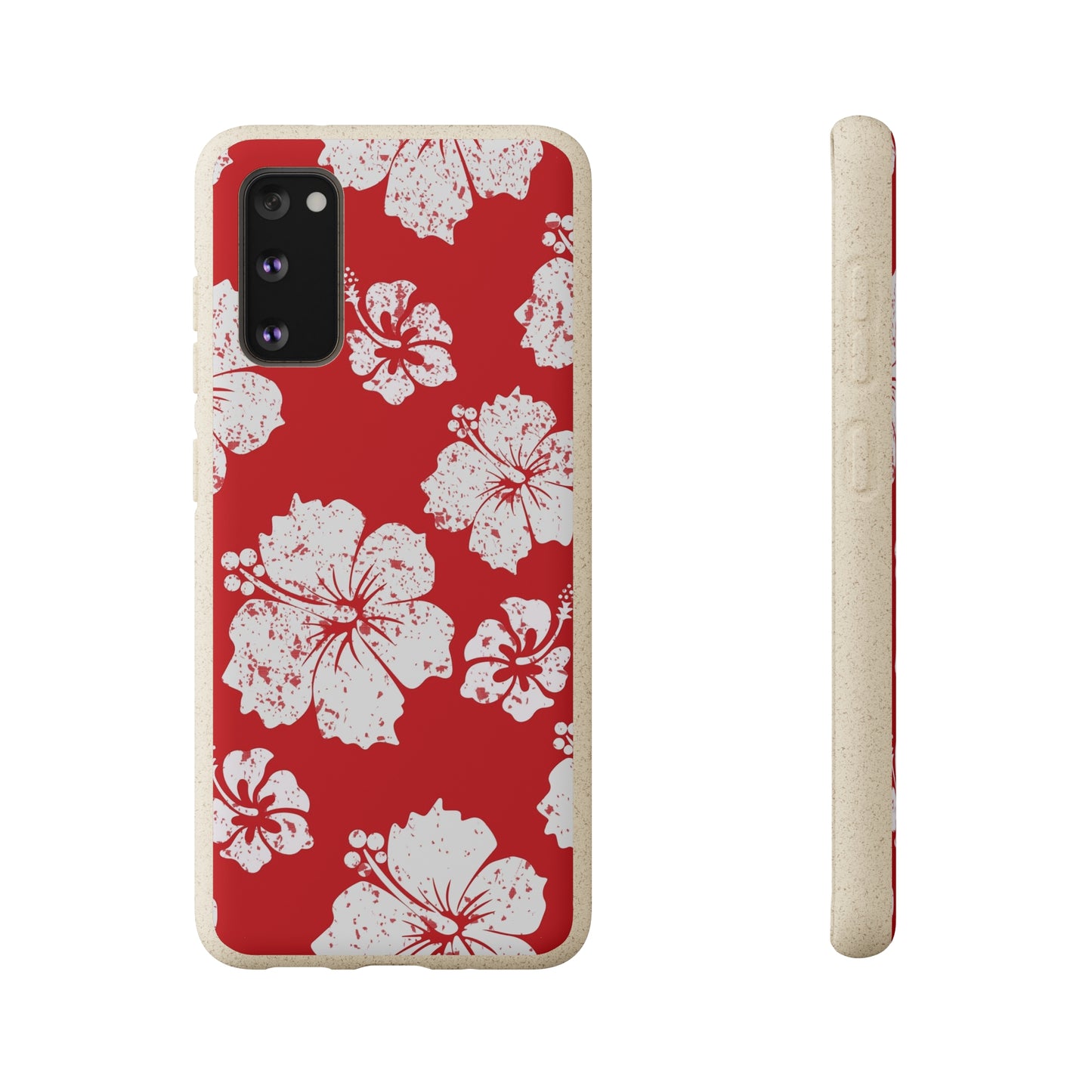 "Hibiscus Hues" Eco Biodegradable Phone Cases - iPhone and Galaxy