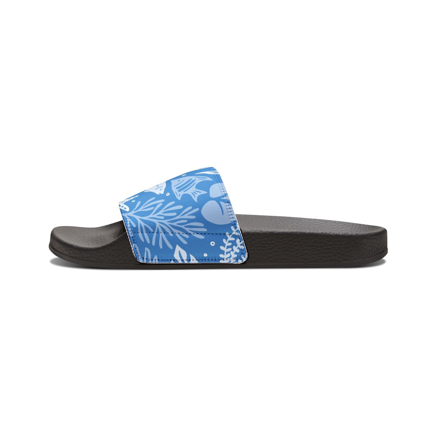 "Marine Marvels: Blue Serenade" Women's Beach Sandals