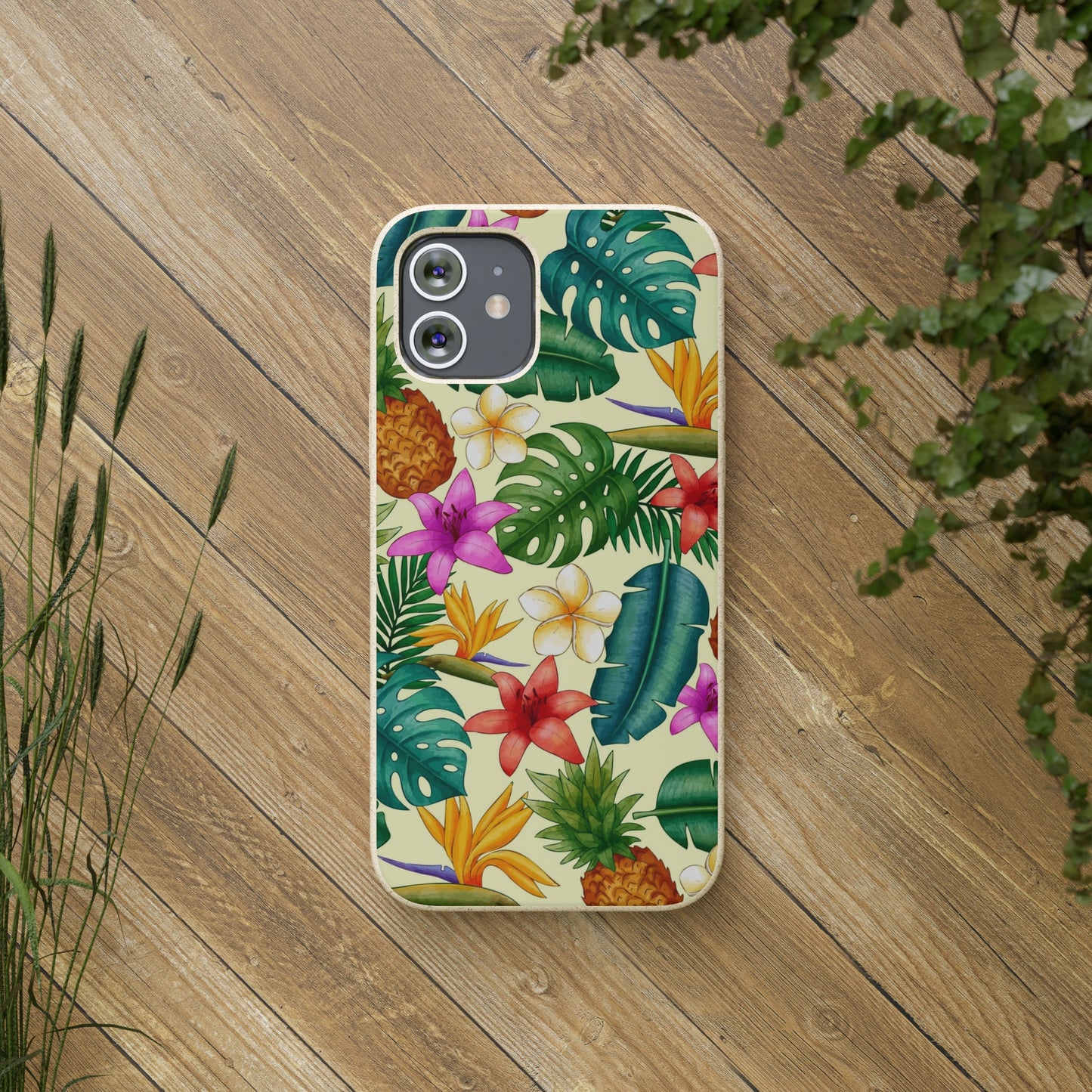 "Pineapple Infused" Eco Biodegradable Phone Cases -iPhone and Galaxy