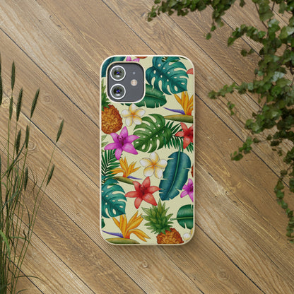 "Pineapple Infused" Eco Biodegradable Phone Cases -iPhone and Galaxy