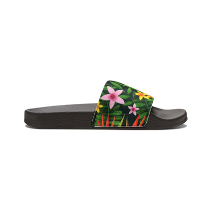 "Paradise Plume Delight" Men's Beach Sandals