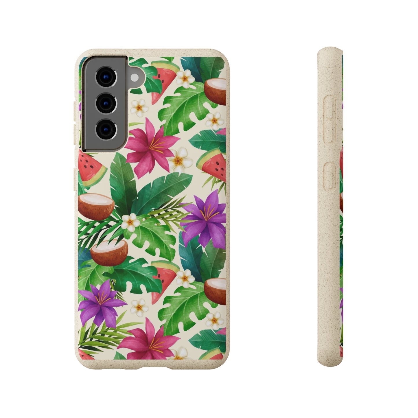 "Exotic Fruit Blossom" Eco Biodegradable Cases - iPhone and Galaxy