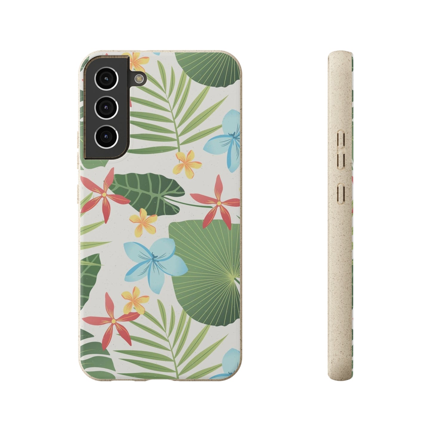 "Caribbean Leaf Carnival"  Eco Biodegradable Phone Cases - iPhone and Galaxy