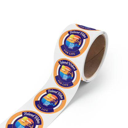 Round Sticker Label Rolls